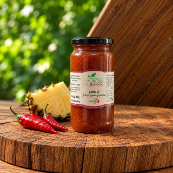 Geleia de Abacaxi com Pimenta